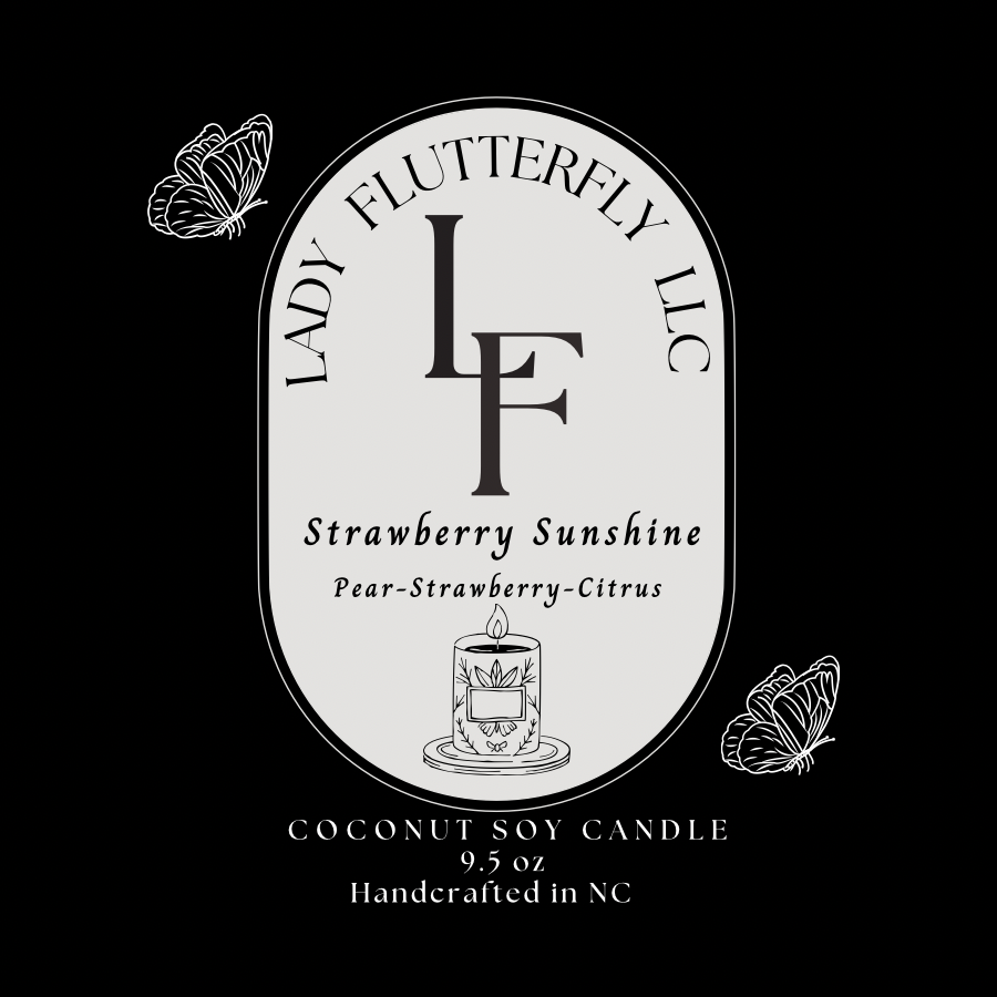 Strawberry Sunshine 9.5 oz Candle