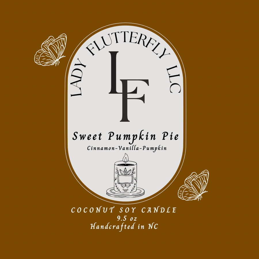 Sweet Pumpkin Pie (2 sizes available)
