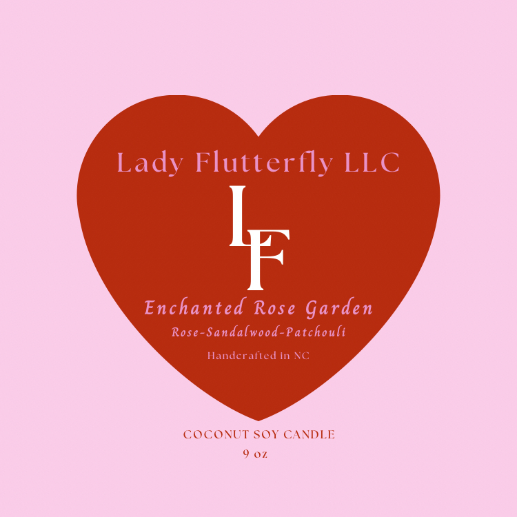 Enchanted Rose Garden 9 oz Candle